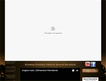 Tablet Screenshot of homes4children.org